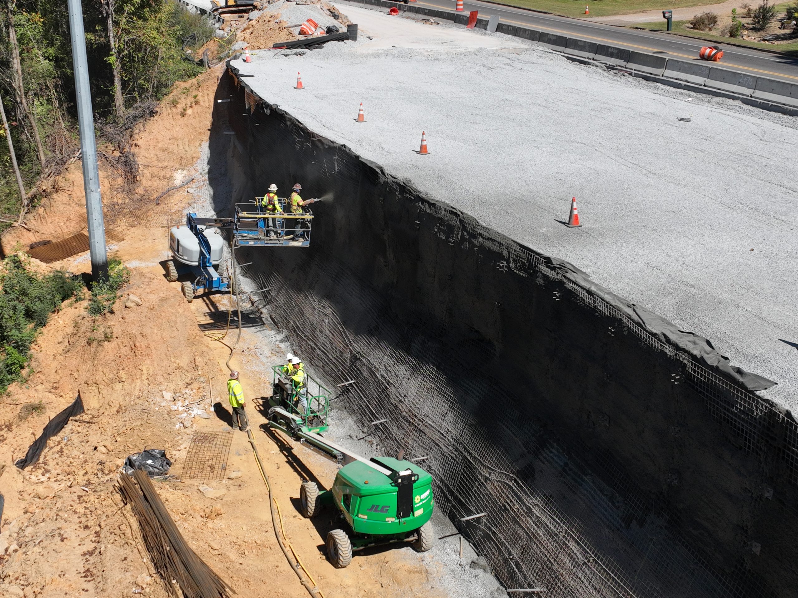 Shotcrete Installation