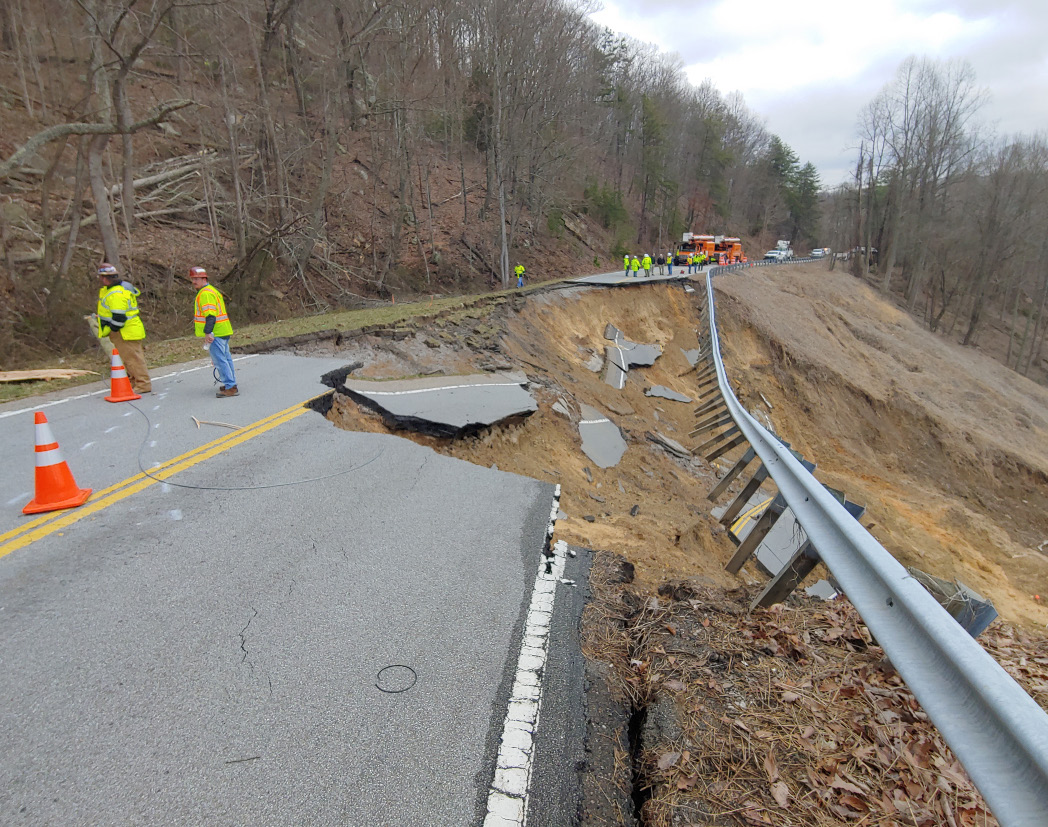 SR 70 Hawkins County Before