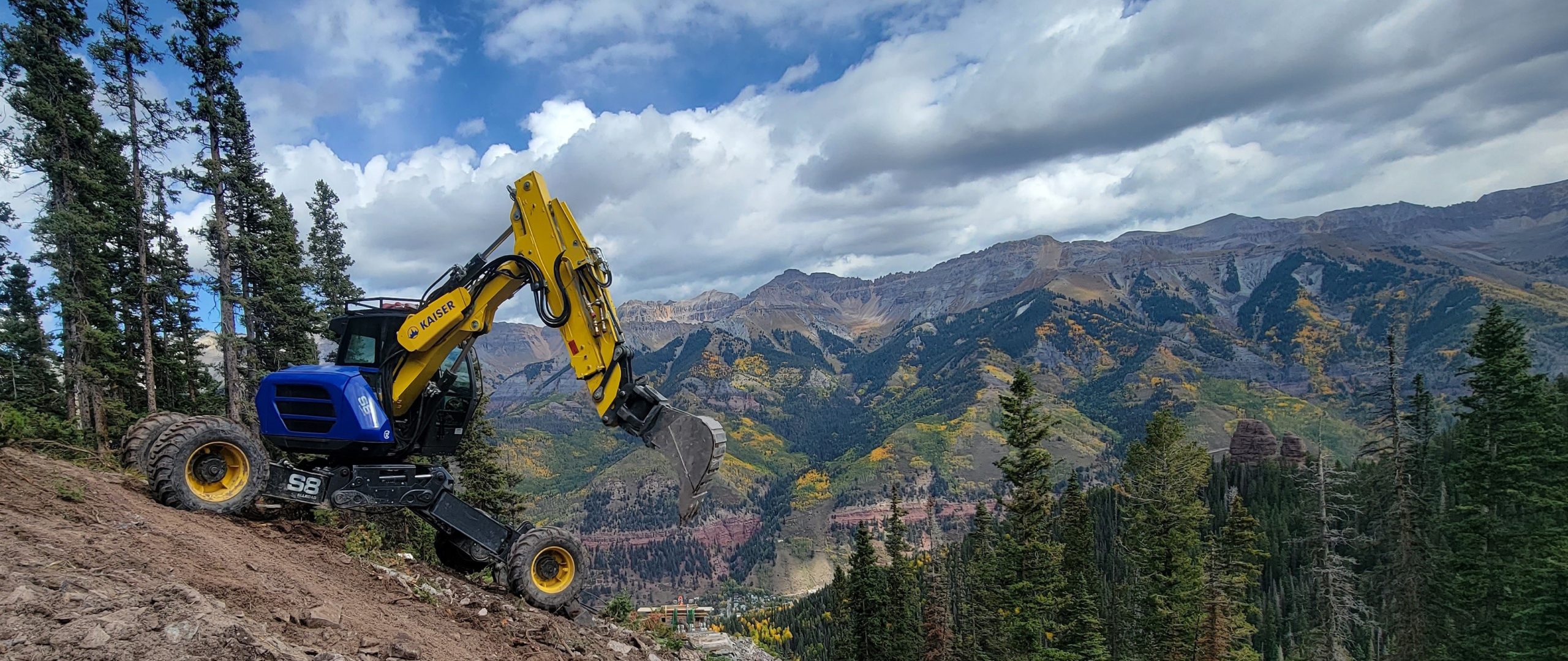 Spider Excavator Steep Slope Specialist