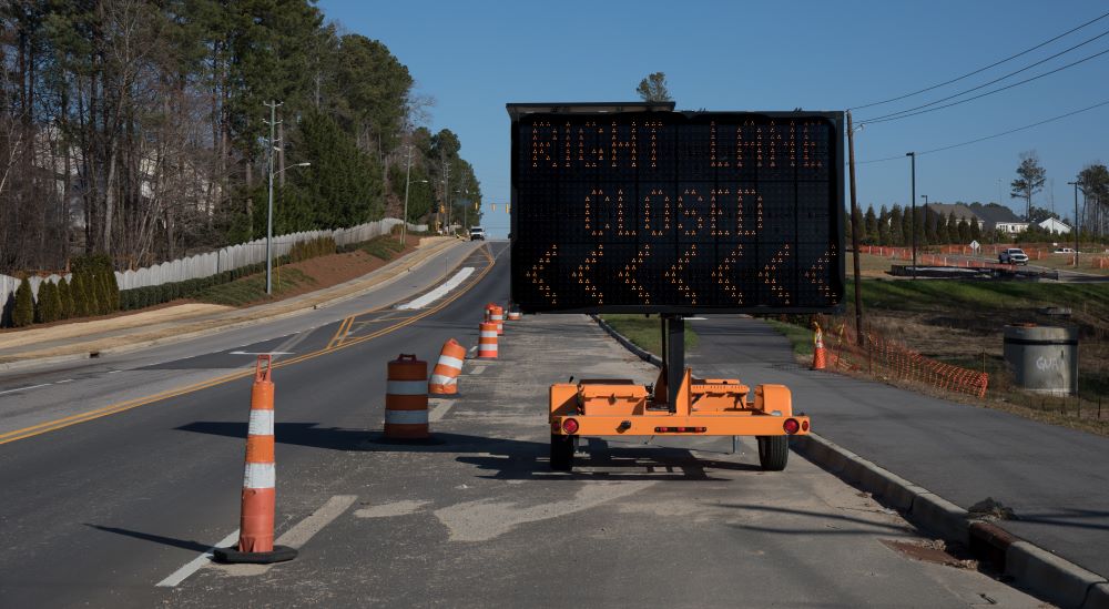 Variable message sign