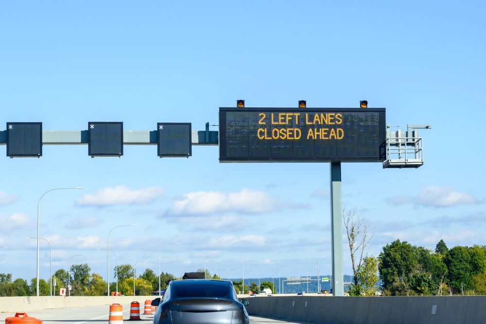 Variable message sign