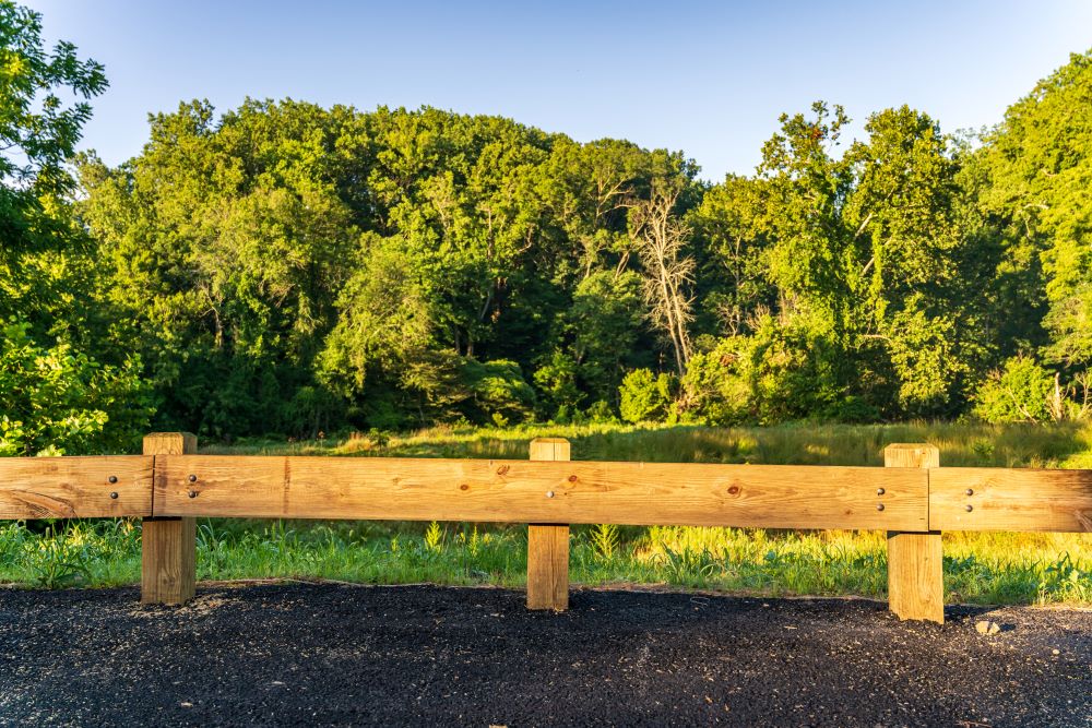 Timber Rail Closeup
