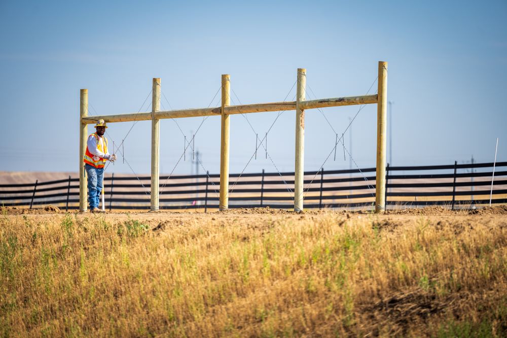 Wildlife Fence Construction