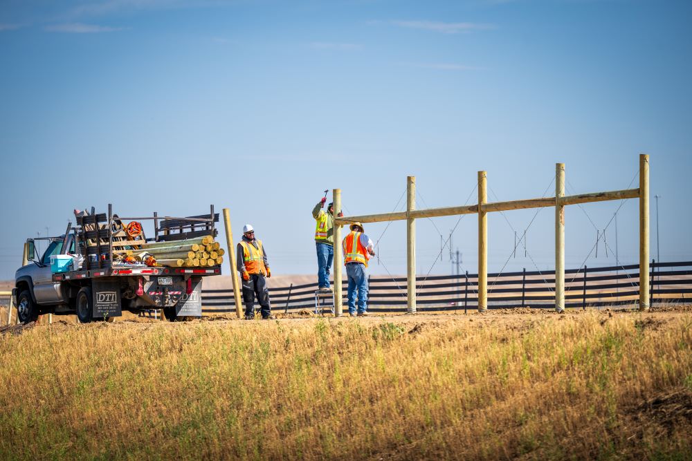 Wildlife Fencing Construction